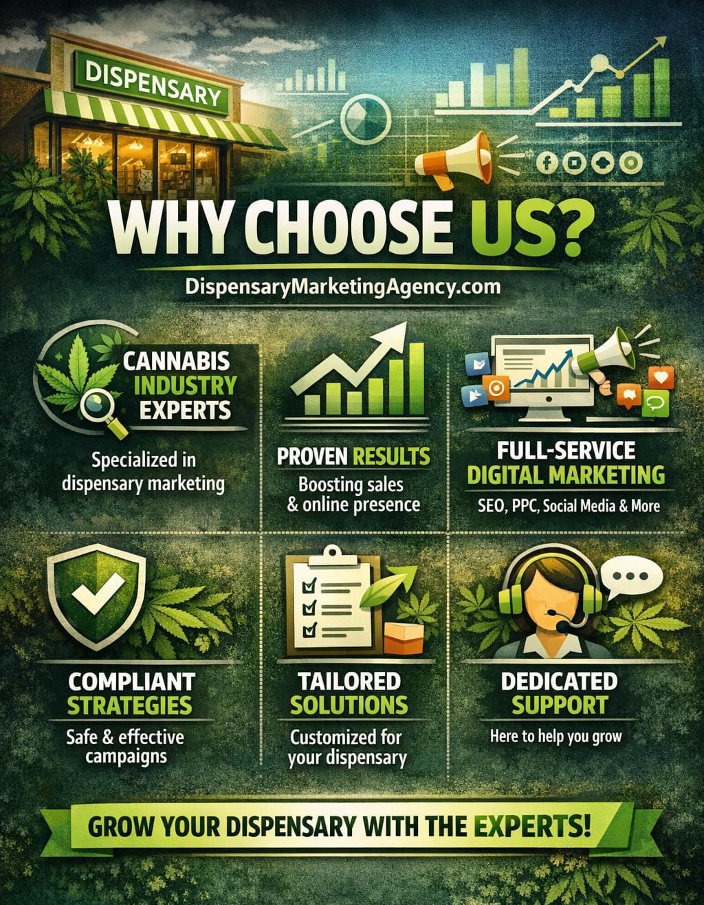 why choose dispensary marketing agency